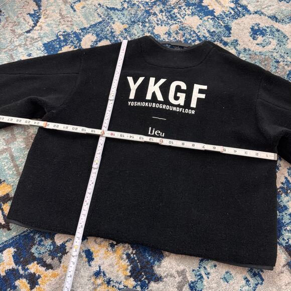 yoshiokubo GROUNDFLOOR Fleece Utility Cardigan Jacket O/S - Picture 5 of 5